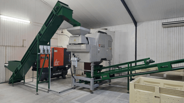 Macadamia sorting machine & X-ray