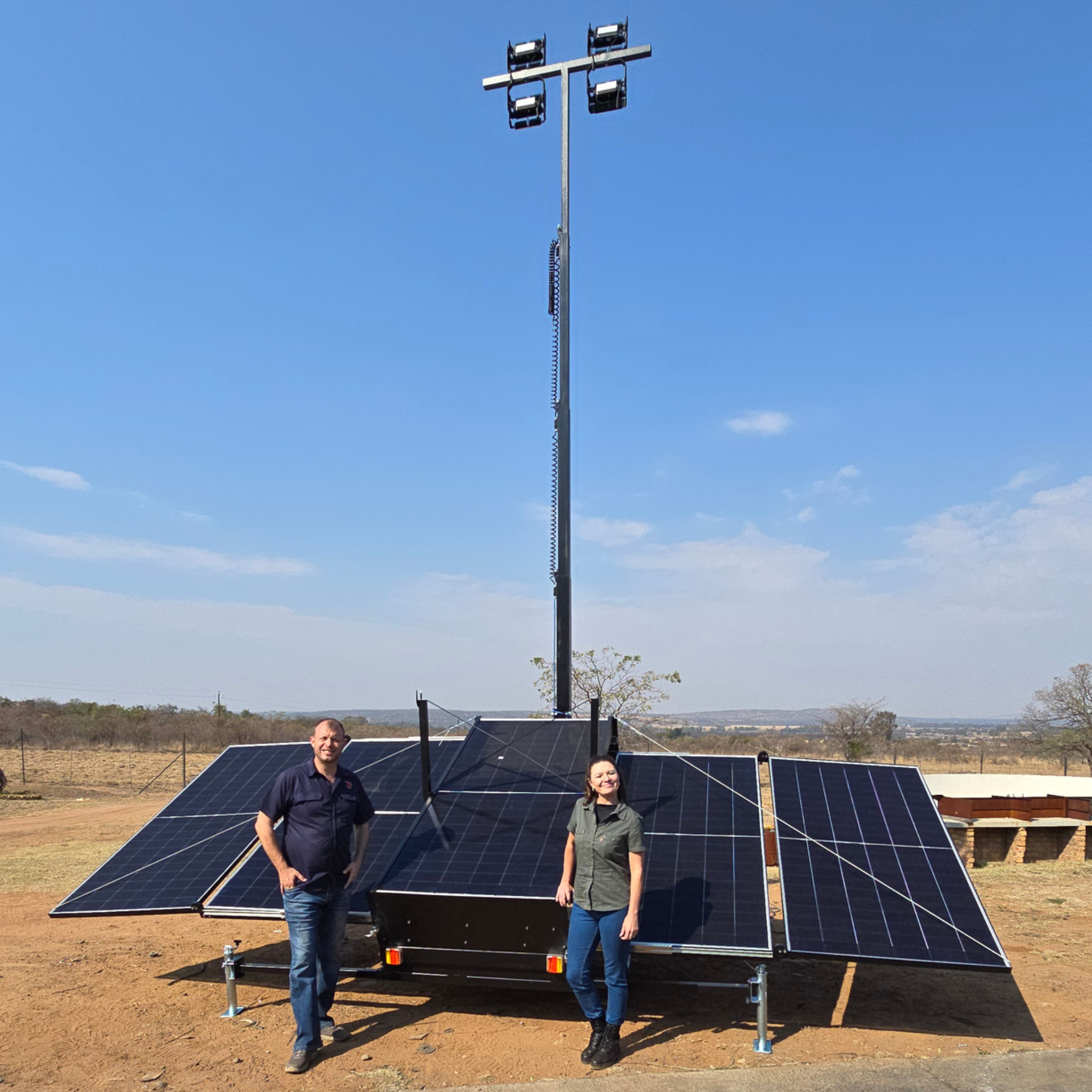 Solar Light Tower