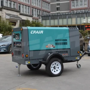 mobile diesel air compressor 400CFM