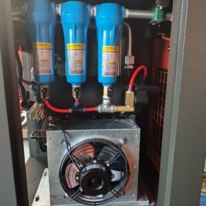 7.5kW VSD Screw Compressor with Dryer and Tank