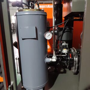 22kW Screw Air Compressor complete with Dryer and Tank