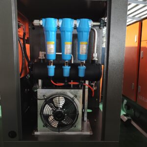 22kW VSD Screw Air Compressor complete with Dryer and Tank