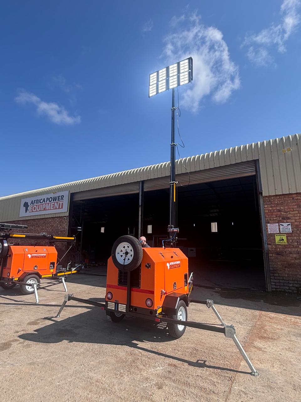 Mobile Diesel Light Tower