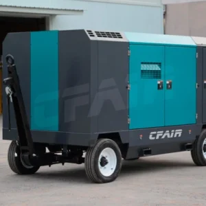 Mobile diesel air compressor 830cfm